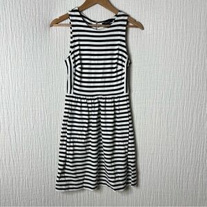 Madewell: Classic Striped Fit-and-Flare Dress size XS